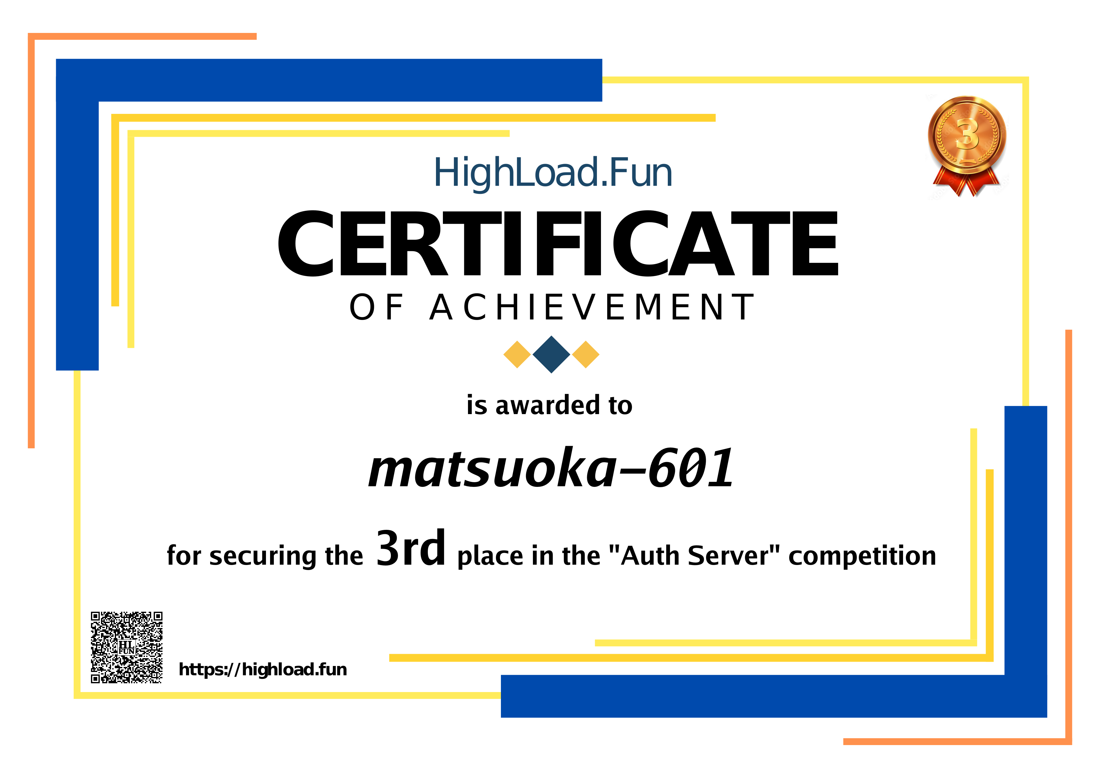 Certificate tc-authserver-2024