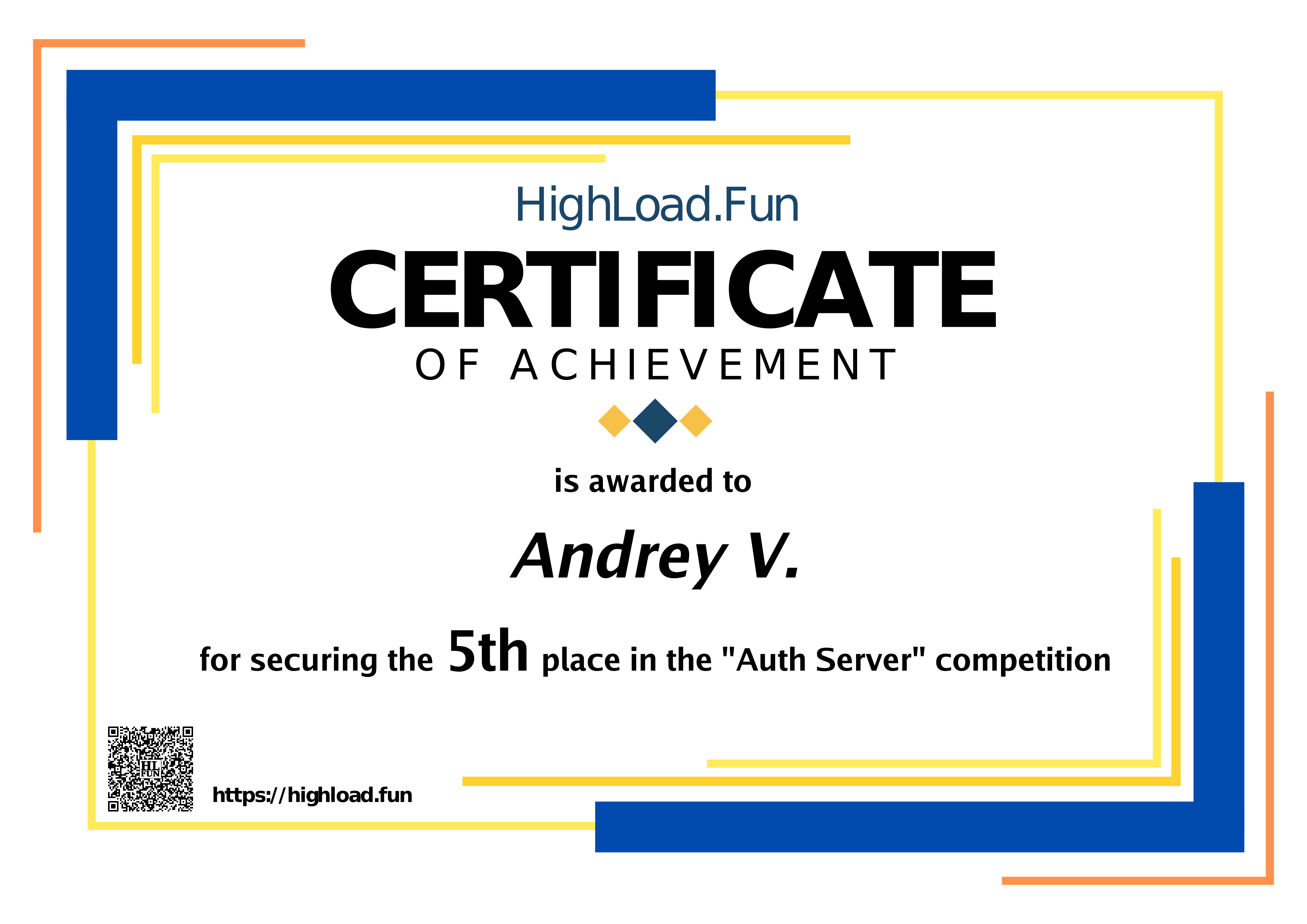 Certificate tc-authserver-2024